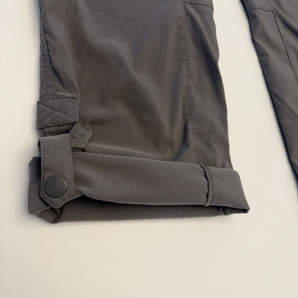 Duluth Trading Dry On The Fly Cargo Pants Women's 12x33 Gray DuluthFlex Stretch - Picture 4 of 12